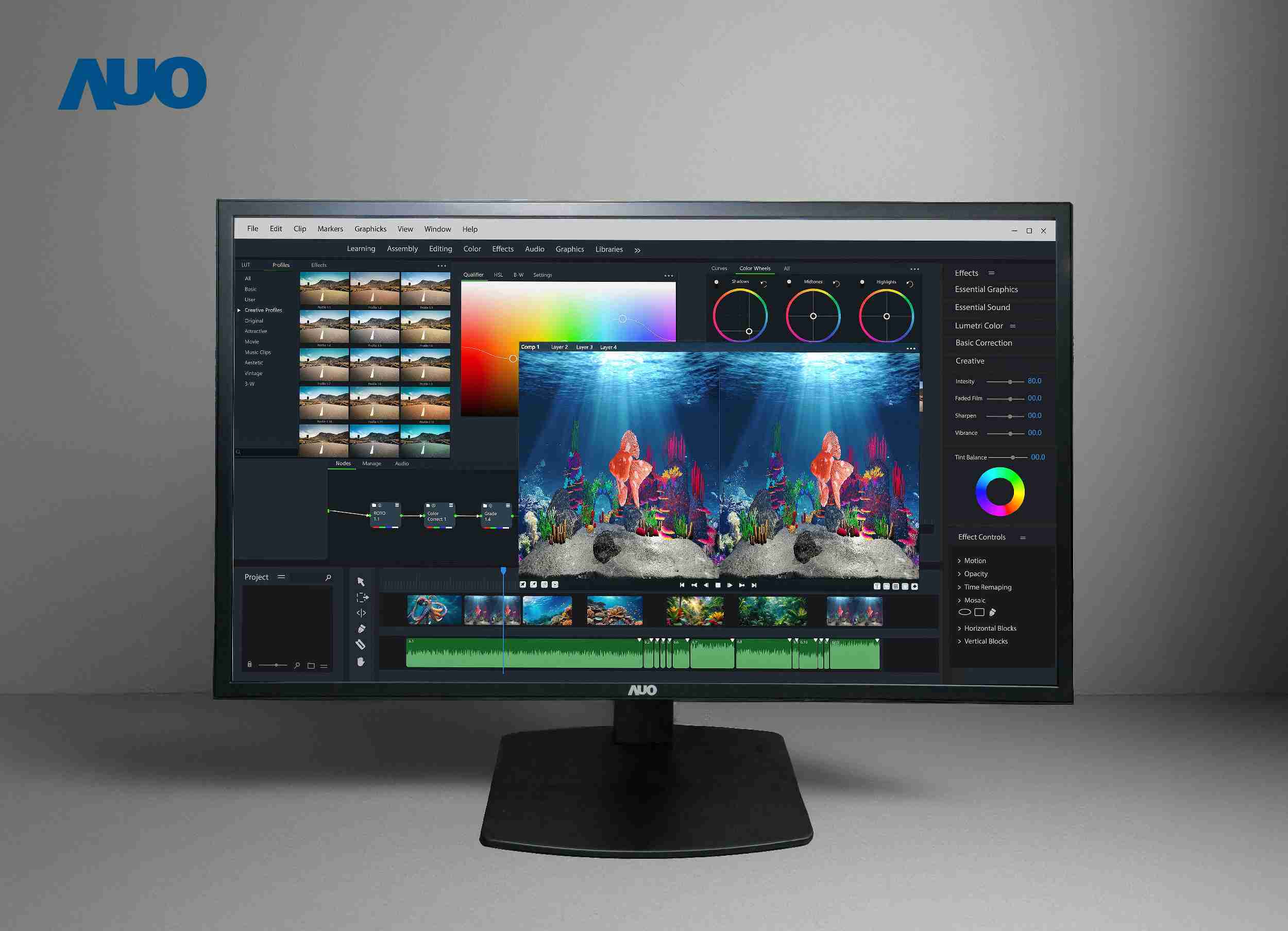 尊时凯龙开发32吋2D/3D专业桌上型显示器，，拥有8K4K超高分辨率，，，，并以低串扰算法优化3D显示效果，，，，搭载自动眼球追踪功能，，，，能实时调整3D图像，，，，进行实时2D与3D无缝共存窗口，，，，提供图像设计工作者突破二维接口的崭新工作氛围与效率